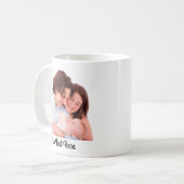 Erstellen Sie Ihre eigene Personalisierte Text- un Kaffeetasse (Vorderseite Links)