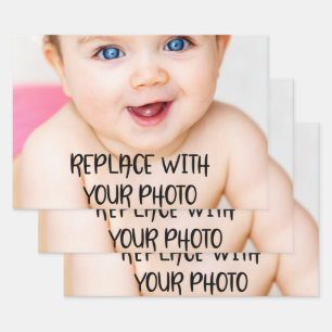 Erstellen Sie Ihre eigene Personalisierte Vorlage Geschenkpapier Set