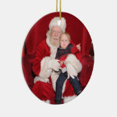 Erstellen Sie Ihre eigene Personalisierte Weihnach Keramik Ornament (Rechts)