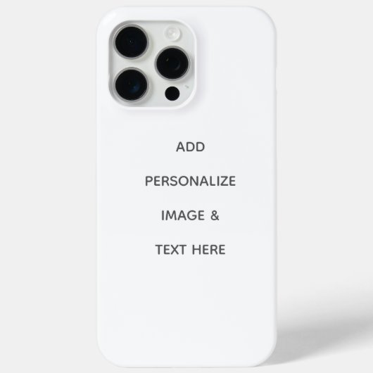 Erstellen Sie Ihre eigene Personalisierung Case-Mate iPhone Hülle (Rückseite)