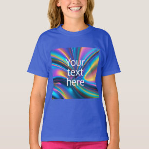 Erstellen Sie Ihre eigene - personelle Holografie T-Shirt
