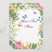 Erstellen Sie Ihre eigene Persönlichkeit Dankeskarte (Vorne/Hinten)