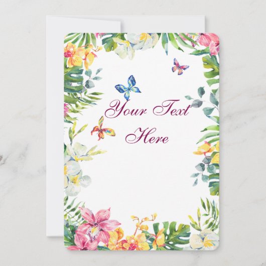 Erstellen Sie Ihre eigene Persönlichkeit Dankeskarte (Vorderseite)