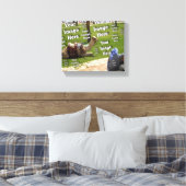 Erstellen Sie Ihre eigene Phantastische Bildvorlag Leinwanddruck (Insitu (Schlafzimmer))