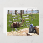 Erstellen Sie Ihre eigene Phantastische Bildvorlag Postkarte (Vorne/Hinten)