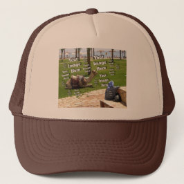 Erstellen Sie Ihre eigene Phantastische Bildvorlag Truckerkappe