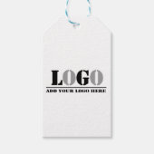 Erstellen Sie Ihre eigene Picture Business Name Co Geschenkanhänger (Vorderseite)