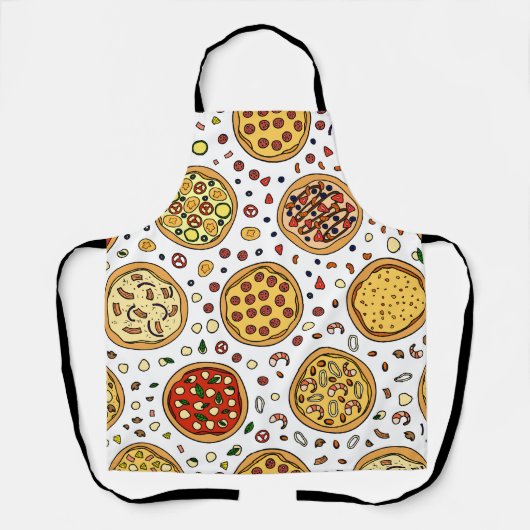 Erstellen Sie Ihre eigene Pizzabruck-Schürze Schürze (Vorderseite)