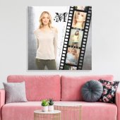 Erstellen Sie Ihre eigene Portrait Collage Class v Leinwanddruck (Insitu (Wohnzimmer))