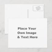 Erstellen Sie Ihre eigene Postkarte (Vorne/Hinten)