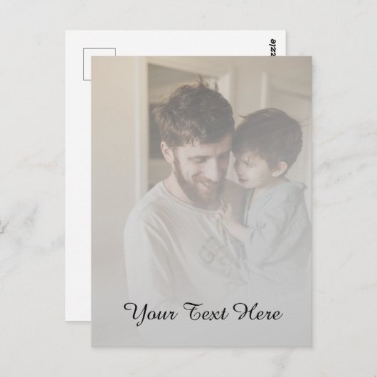 Erstellen Sie Ihre eigene Postkarte (Vorne/Hinten)