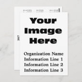 Erstellen Sie Ihre eigene Postkarte für den benutz (Vorne/Hinten)