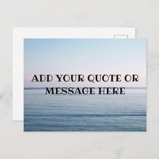 Erstellen Sie Ihre eigene Postkarte für die Jahres (Vorne/Hinten)