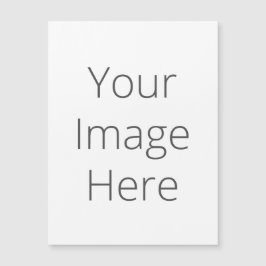 Erstellen Sie Ihre eigene Postkartengröße dünne Ma Magnetkarte