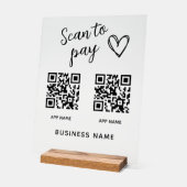 Erstellen Sie Ihre eigene Prüfung, um QR-Code-Firm Acrylschild (Winkel)