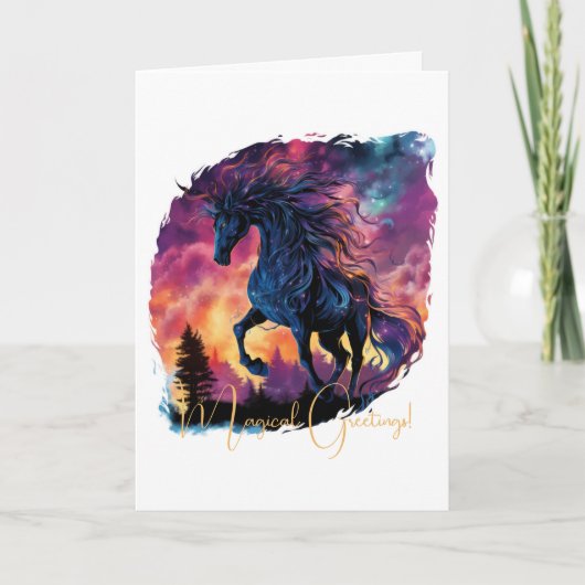 Erstellen Sie Ihre eigene Pyrois Dunkle Pferdemagi Karte (Vorderseite)