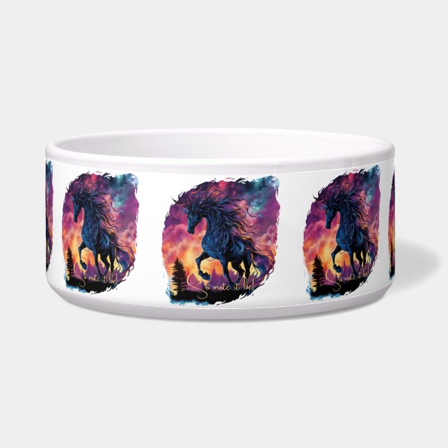 Erstellen Sie Ihre eigene Pyrois Dunkle Pferdemagi Napf (Vorderseite)