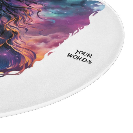 Erstellen Sie Ihre eigene Pyrois Dunkle Pferdemagi Schneidebrett (Ecke)