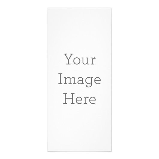 Erstellen Sie Ihre eigene Rackkarte Werbekarte (Vorne)