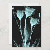 Erstellen Sie Ihre eigene Ray Blume Trio Hochzeit Einladung (Rückseite)