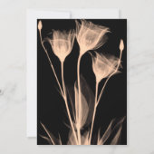 Erstellen Sie Ihre eigene Ray Blume Trio Hochzeit Einladung (Rückseite)