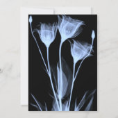 Erstellen Sie Ihre eigene Ray Blume Trio Hochzeit Einladung (Rückseite)