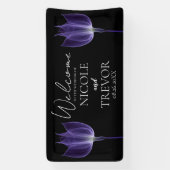Erstellen Sie Ihre eigene - Ray Blume Wedding Welc Banner (Vertikal)