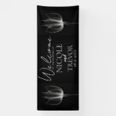Erstellen Sie Ihre eigene - Ray Blume Wedding Welc Banner (Vertikal)