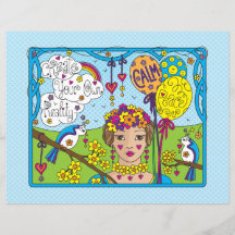 Erstellen Sie Ihre eigene Realität_flaches Papierb