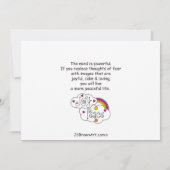 Erstellen Sie Ihre eigene Reality_Flat Card 7"x5" (Rückseite)