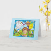 Erstellen Sie Ihre eigene Reality_Greeting-Karte Karte (Gelbe Blume)