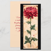 Erstellen Sie Ihre eigene Red Chrysanthemum Leseze (Vorne/Hinten)