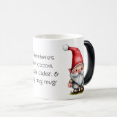 Erstellen Sie Ihre eigene Red Gnome Weihnachten Verwandlungstasse (VorderseiteRechts)
