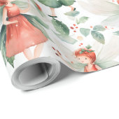 Erstellen Sie Ihre eigene Red Holiday Fairy Geschenkpapier (Rolleneckpunkt)