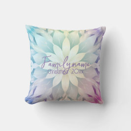 Erstellen Sie Ihre eigene Regenbogenweihnachtszeit Kissen