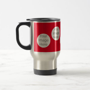 Erstellen Sie Ihre eigene Reise-Mug-Tasse mit rote Reisebecher