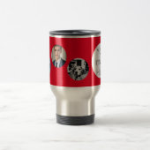 Erstellen Sie Ihre eigene Reise-Mug-Tasse mit rote Reisebecher (Mittel)