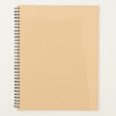 Erstellen Sie Ihre eigene Retro-Gelbe Hochzeit Planer (Vorderseite)