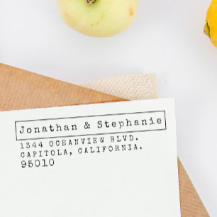 Erstellen Sie Ihre eigene Retro-Schreibmaschinensc Permastempel