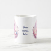 Erstellen Sie Ihre eigene rosa Baumlandschaft Verwandlungstasse (Mittel)