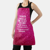 Erstellen Sie Ihre eigene rosa Glitzer benutzerdef Schürze (InSitu)