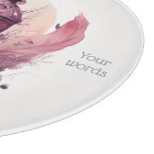 Erstellen Sie Ihre eigene rosa Laterne & Rose Alta Schneidebrett (Ecke)