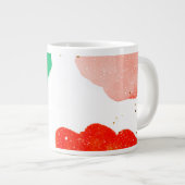 Erstellen Sie Ihre eigene Rot-Grün-Tasse für Ihren Jumbo-Tasse (Vorderseite Rechts)