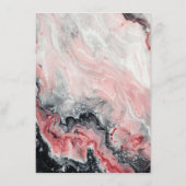 Erstellen Sie Ihre eigene rote Marmorplatte Menükarte (Rückseite)