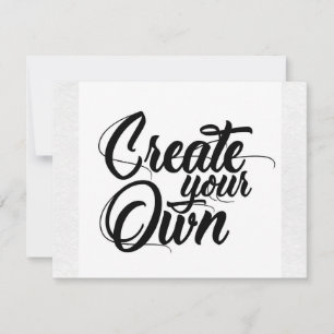 Erstellen Sie Ihre eigene RSVP-Karte RSVP Karte