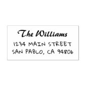 Erstellen Sie Ihre eigene Rücksendeadresse-Briefma Gummistempel (Prägung)