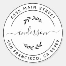 Erstellen Sie Ihre eigene Rücksendeadresse Classic