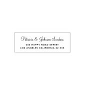 Erstellen Sie Ihre eigene Rücksendeadresse für das Permastempel (Design)