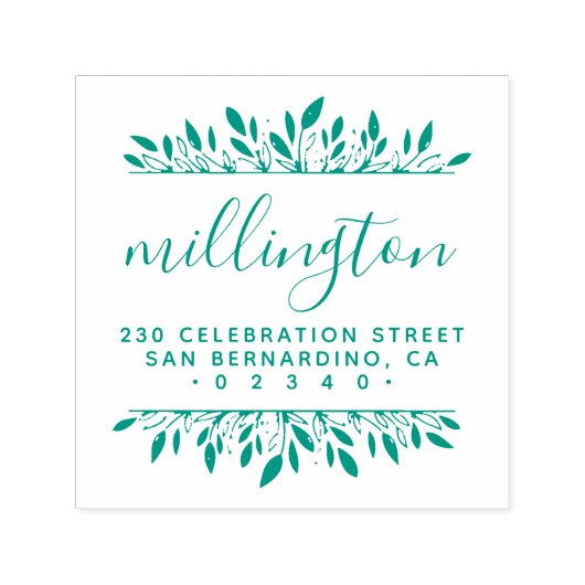 Erstellen Sie Ihre eigene Rücksendeadresse für den Permastempel (Design)