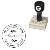 Erstellen Sie Ihre eigene Rücksendeadresse Gummistempel (Stempel)